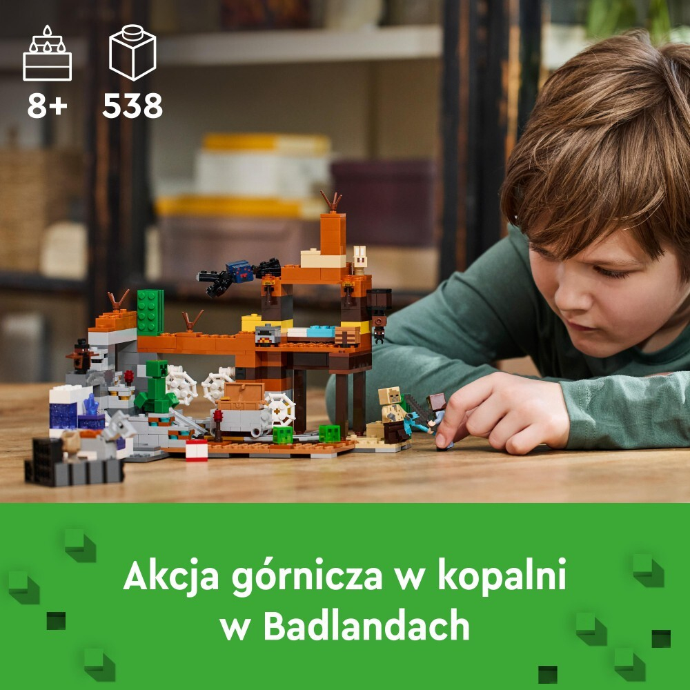 LEGO Minecraft - Шахта Badlands 21263 / артикул   21263  / GTIN 5702017583396