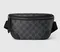 Поясная сумка GUCCI Belt Small GG Emblem, чёрный