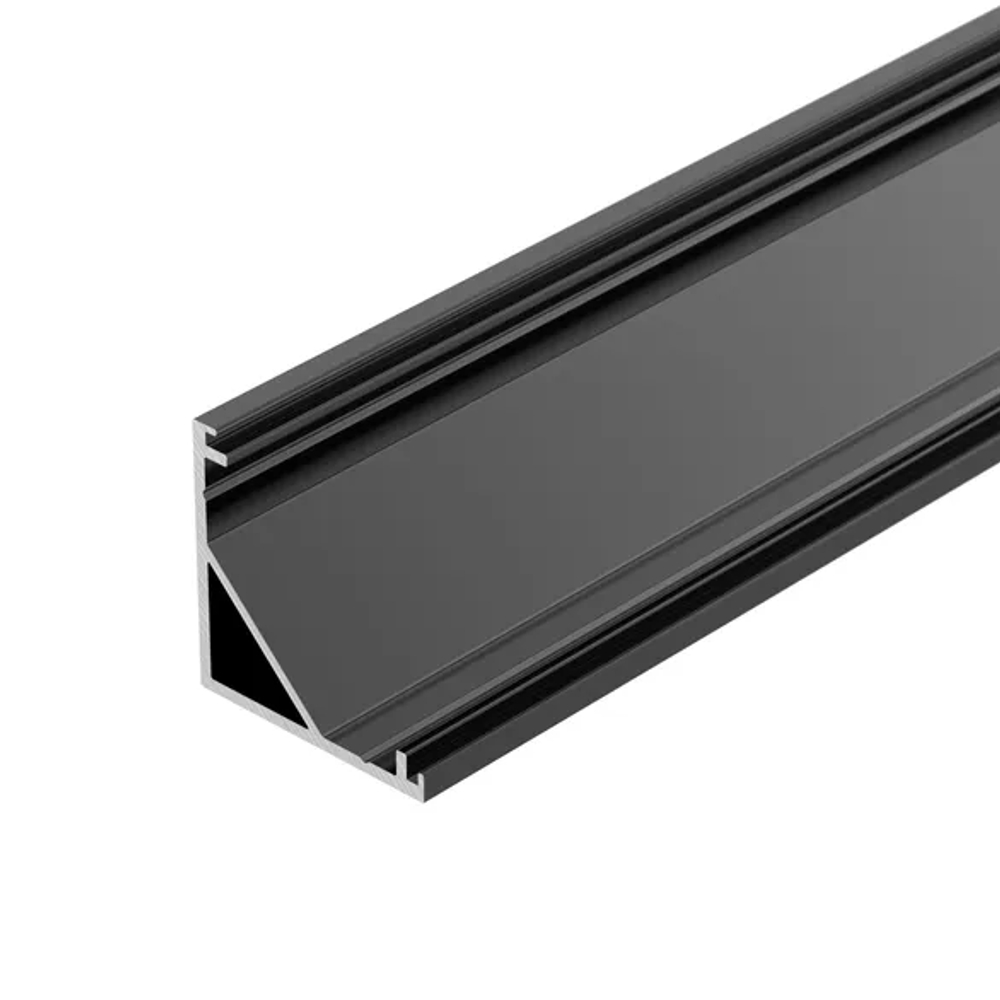 Профиль SL-KANT-H20-2000 BLACK (Arlight, Алюминий) 049016