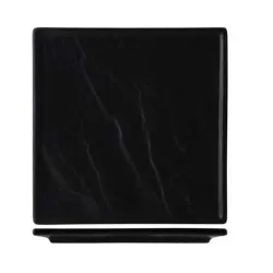 Блюдо квадратное 30*30 см Relief Black фарфор P.L. Proff Cuisine [8]