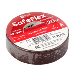 Изолента ПВХ коричневая 19мм 20м серии SafeFlex (10.00 шт.)