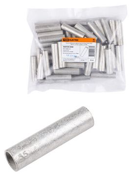 Гильза кабельная медная луженая 35мм² под опрессовку ГМЛ 35-10 ГОСТ 23469.3-79 TDM