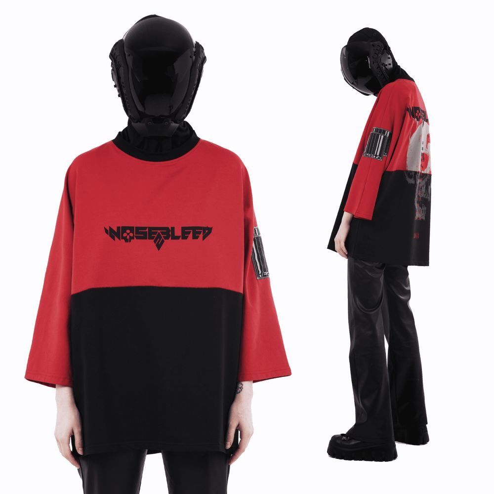 Футболка Heartz Self-Hommage Deconstructed 3/4 красная