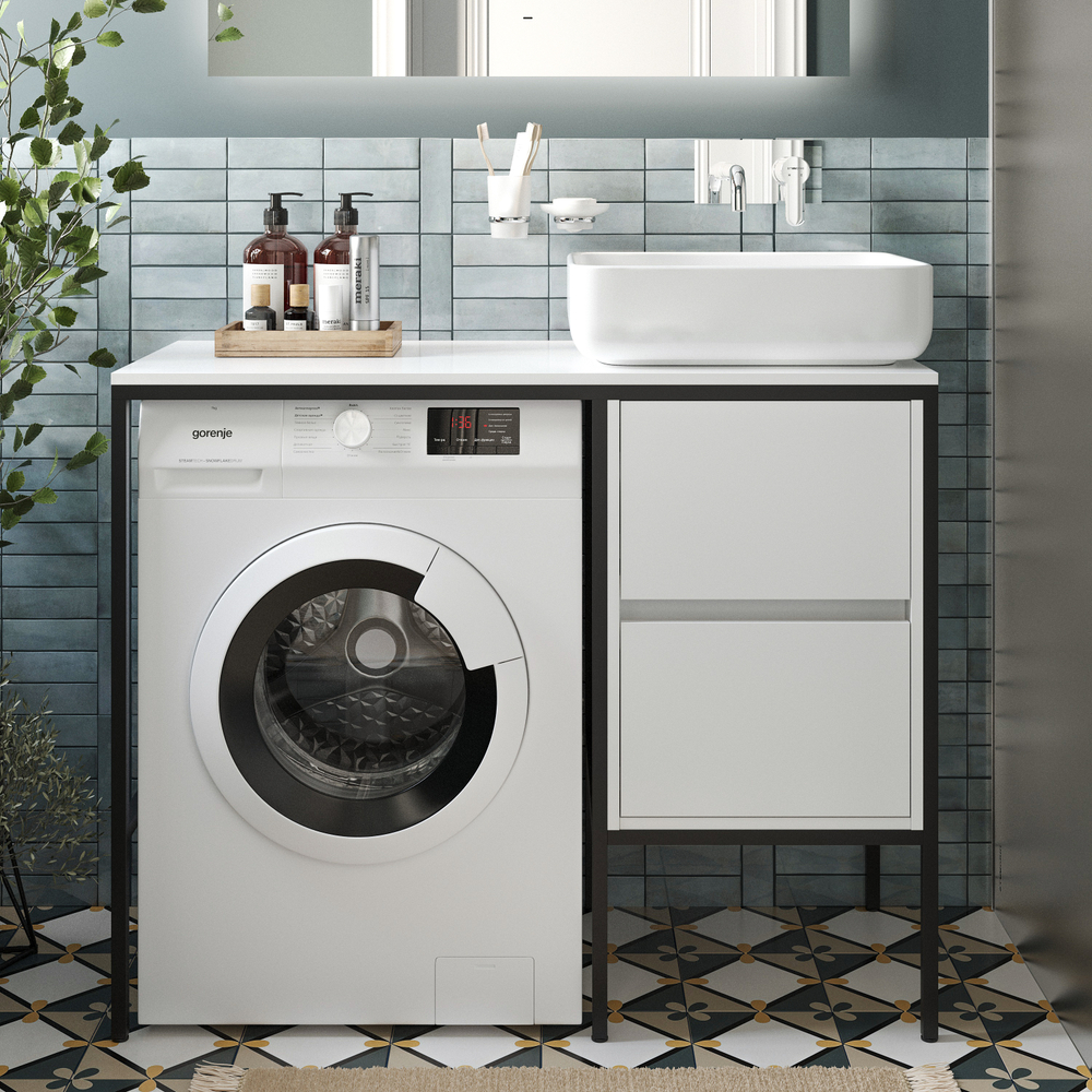 Смеситель для раковины STWORKI Ольборг FD10005 встраиваемый, С ВНУТРЕННЕЙ ЧАСТЬЮ