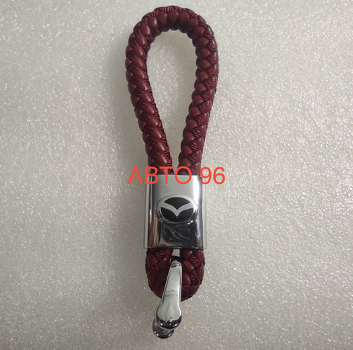Брелок "Mazda" веревка (красный) (1 шт.) Оптом