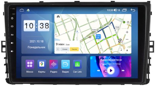Магнитола для VW Jetta 7, Teramont, Taos, Multivan/Caravelle 2020+, Tiguan 2, Passat B8 - Parafar PF047UHD на Android 13, QLED, ТОП процессор, 8Гб+128Гб, CarPlay, 4G SIM-слот