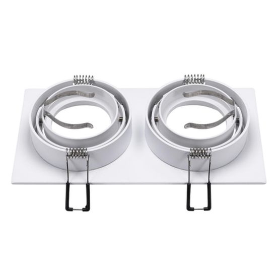 A2178PL-2WH Светильник потолочный встраиваемый TARF для MR16 175x92x25мм белый IP20 монтаж 160x83мм