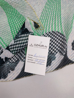 Шарф легкий с принтом