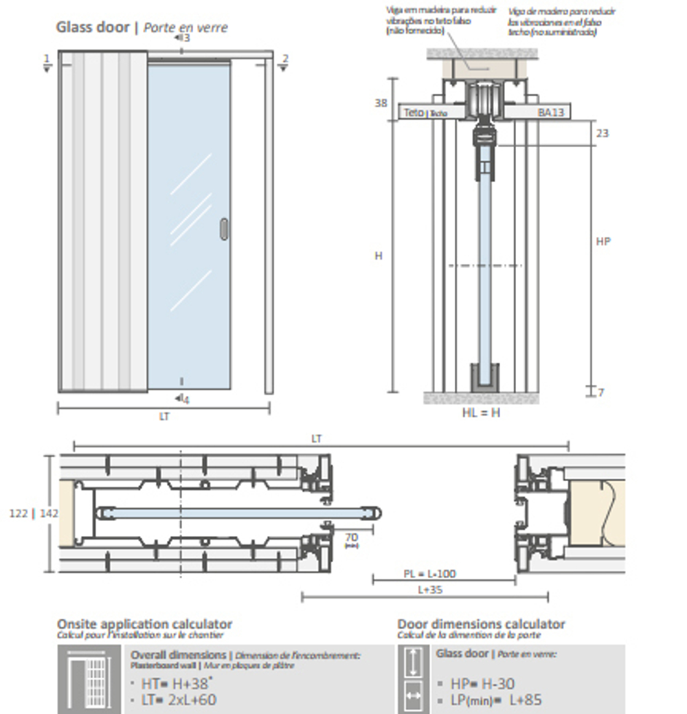 ПЕНАЛ ДО ПОТОЛКА OpenSpace ÚNICO PLUS DESIGN