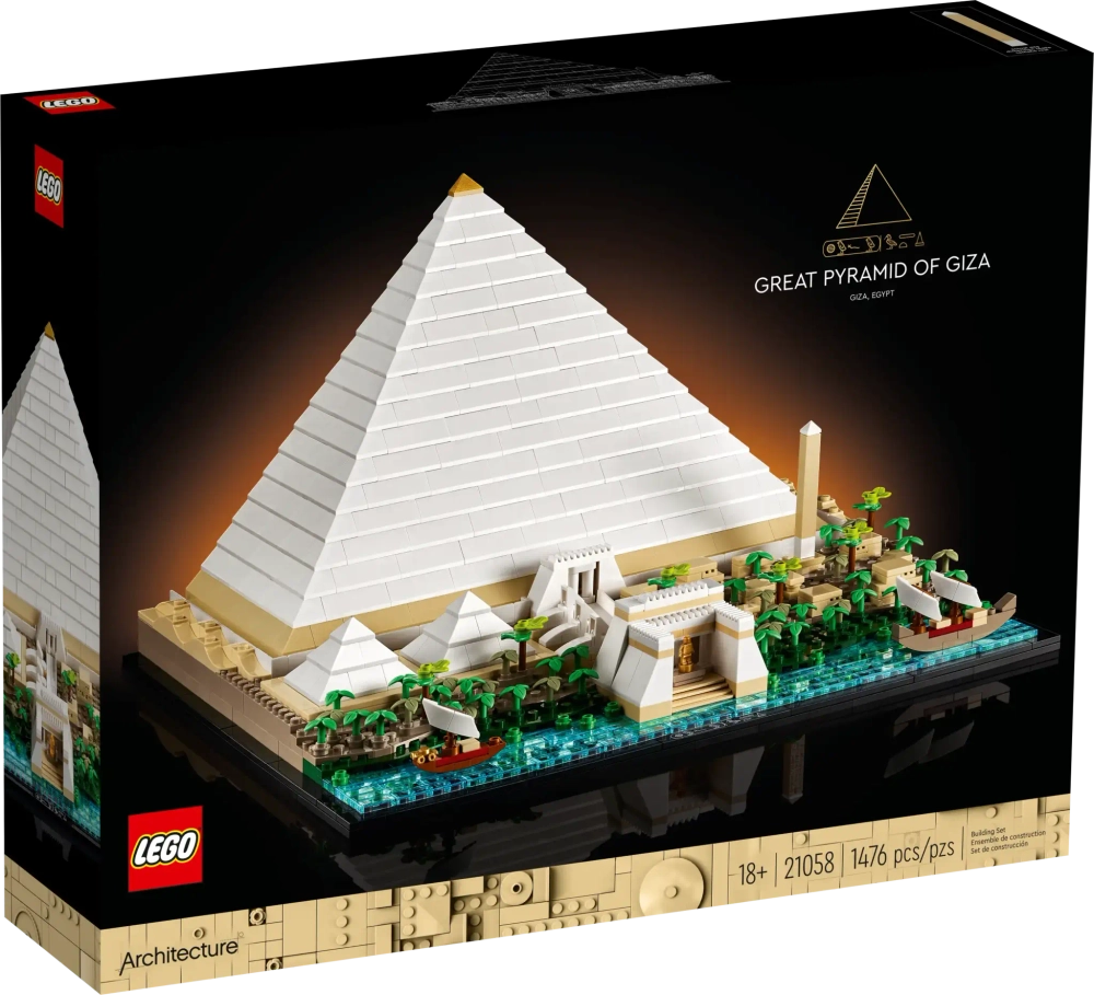 Конструктор LEGO Architecture 21058 Пирамида Хеопса