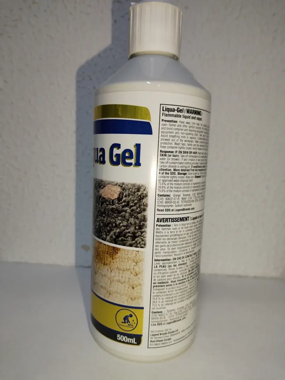 Chemspec Liqua Gel выведения смолы, жира, чернил 500 мл