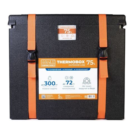 Изотермический контейнер (термобокс) Camping World Thermobox (75 л.), черный