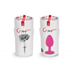 Нежная анальная пробка Gplug Bioskin - FT London - 10,5 см