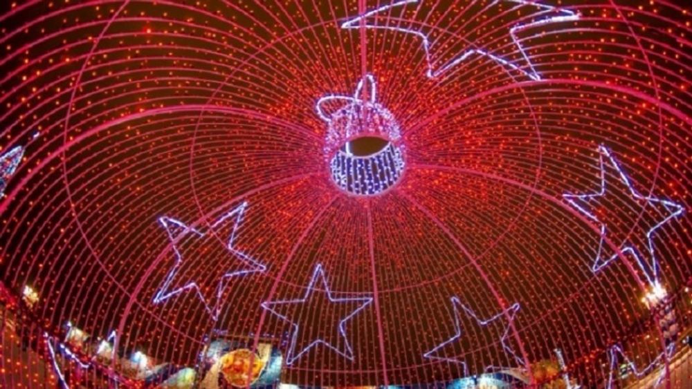 Светящийся Шар со звездами (с проходом)