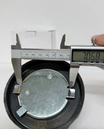 Крышка топливного бака, D106 мм, пластик с ключом и защитой, DIESEL (за 1 шт.)