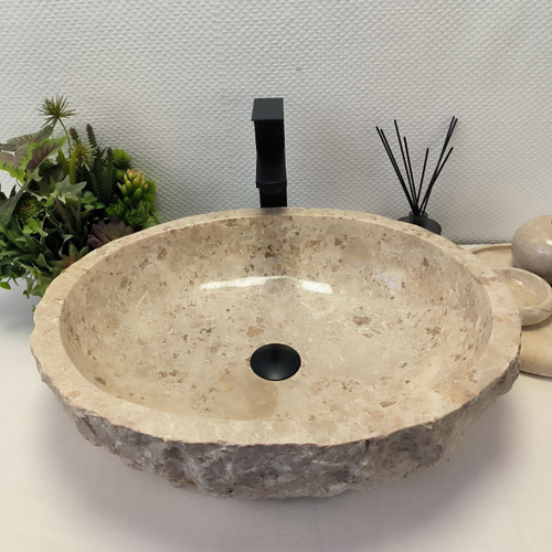 Раковина из мрамора Erozy Cream EM-62651 55*45*15 123