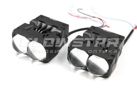 Aozoom Доп.фара ALMD-28 12V 85/100W 5500K (комплект, 2шт)