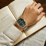 ZEPPELIN Hundred Years Collection Quartz Movement 50 meter Water Resistance Unisex Watch 42mm Green Dial