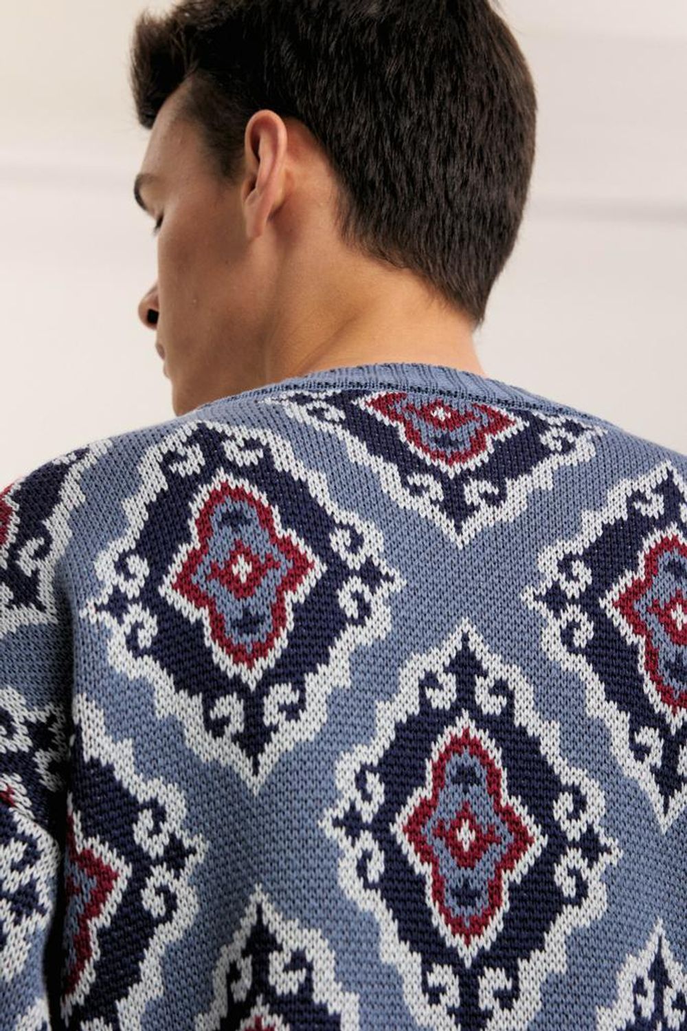 Купить Свитер Idel Джемпер Тюбетейка джинсовый Свитер Idel Джемпер Тюбетейка джинсовый