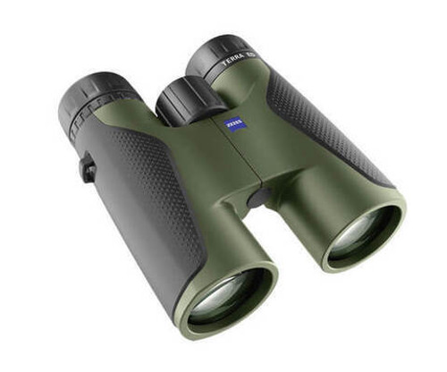 Бинокль Carl Zeiss Terra ED 10x42 чёрно-зелёный
