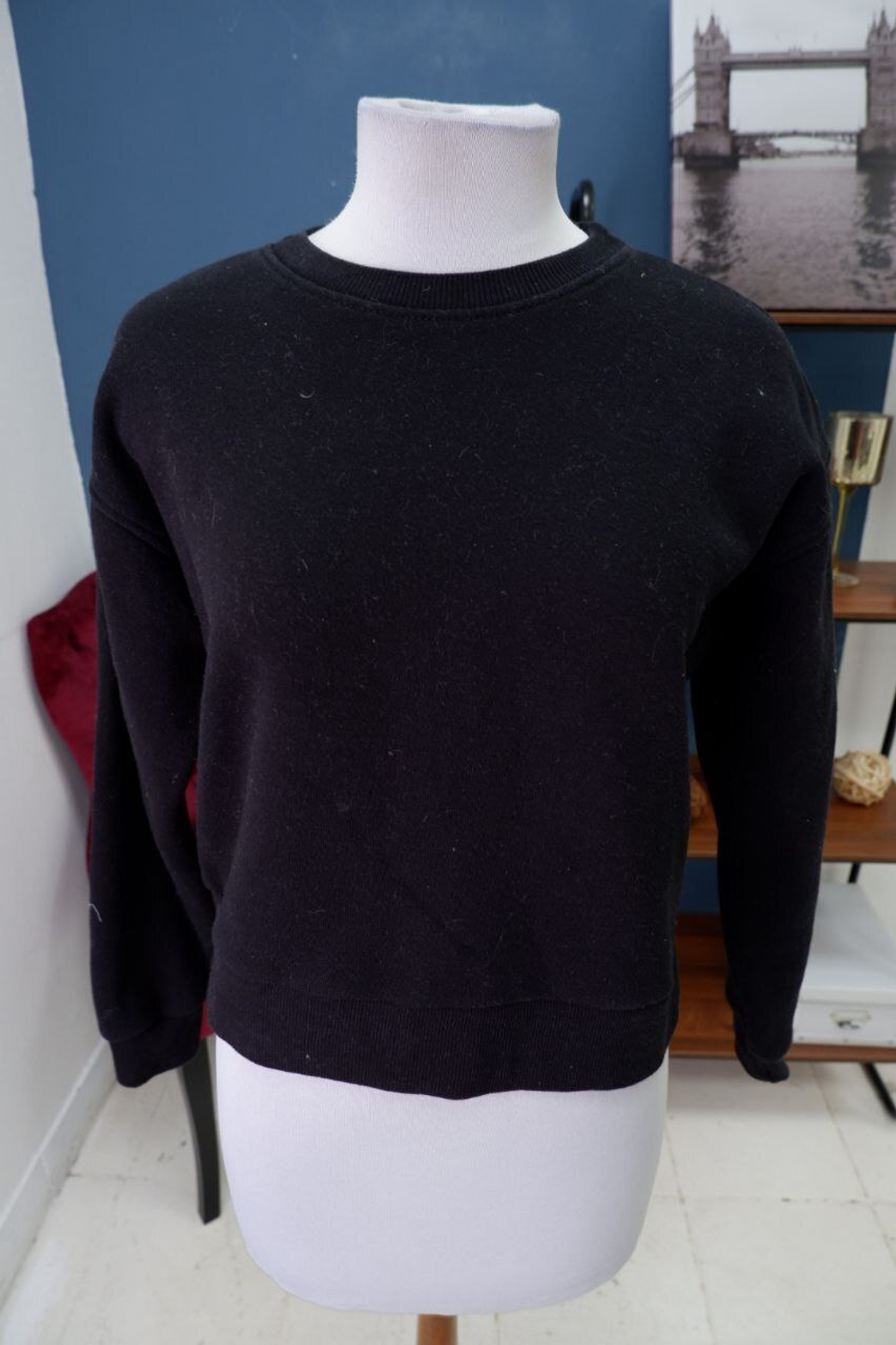 Свитшот Pull&Bear на флисе 42 размер