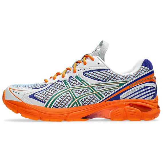 Asics GT 2160 Беговые кроссовки Низкие Топ Лавовый Оранжевый/Яшмовый Зеленый Унисекс