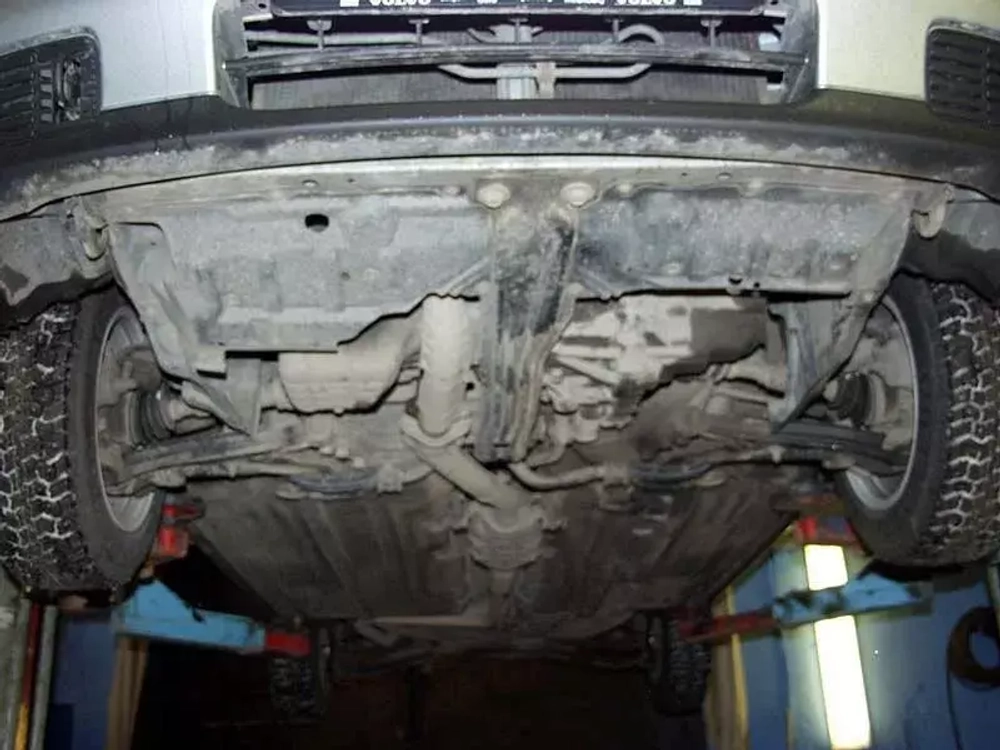 Защита картера и КПП Sheriff для Nissan Primera I (P10) 1990-1996 арт.15.0069