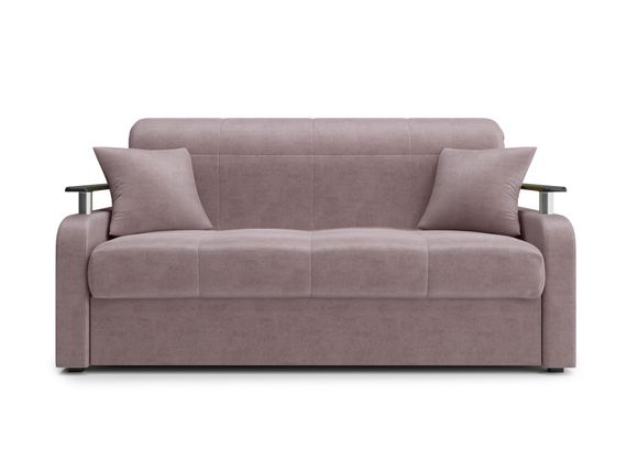 Диван Денвер 1,2 - Velutto 22 коричневый/  коричневая накладка