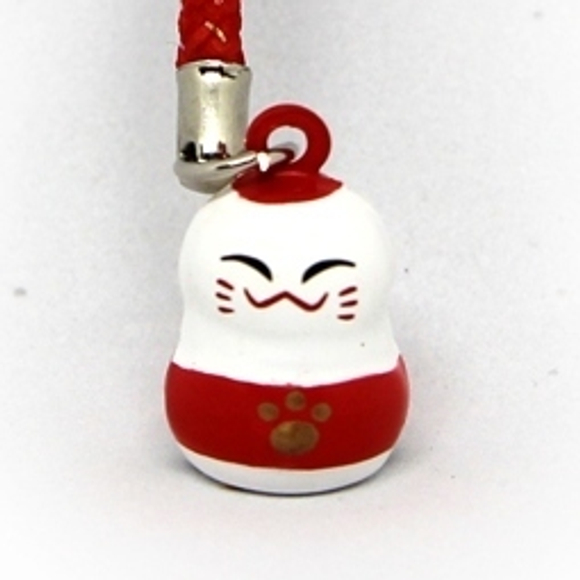 Манеки-неко подвеска-колокольчик "Котенок"