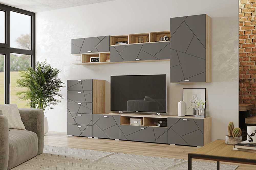 Комод Скайлайн, графит