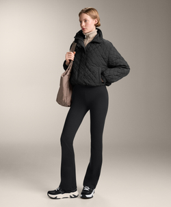 Oysho Короткая утепленная куртка FELLEX® AEROGEL, черный