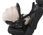 Детская коляска Peppy Tecla 3 в 1 с автокреслом Verona Beige Stone Chrome Edition Бежевый