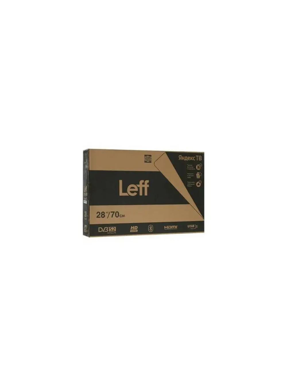 Телевизор LED LEFF 28H540S HD Smart черный