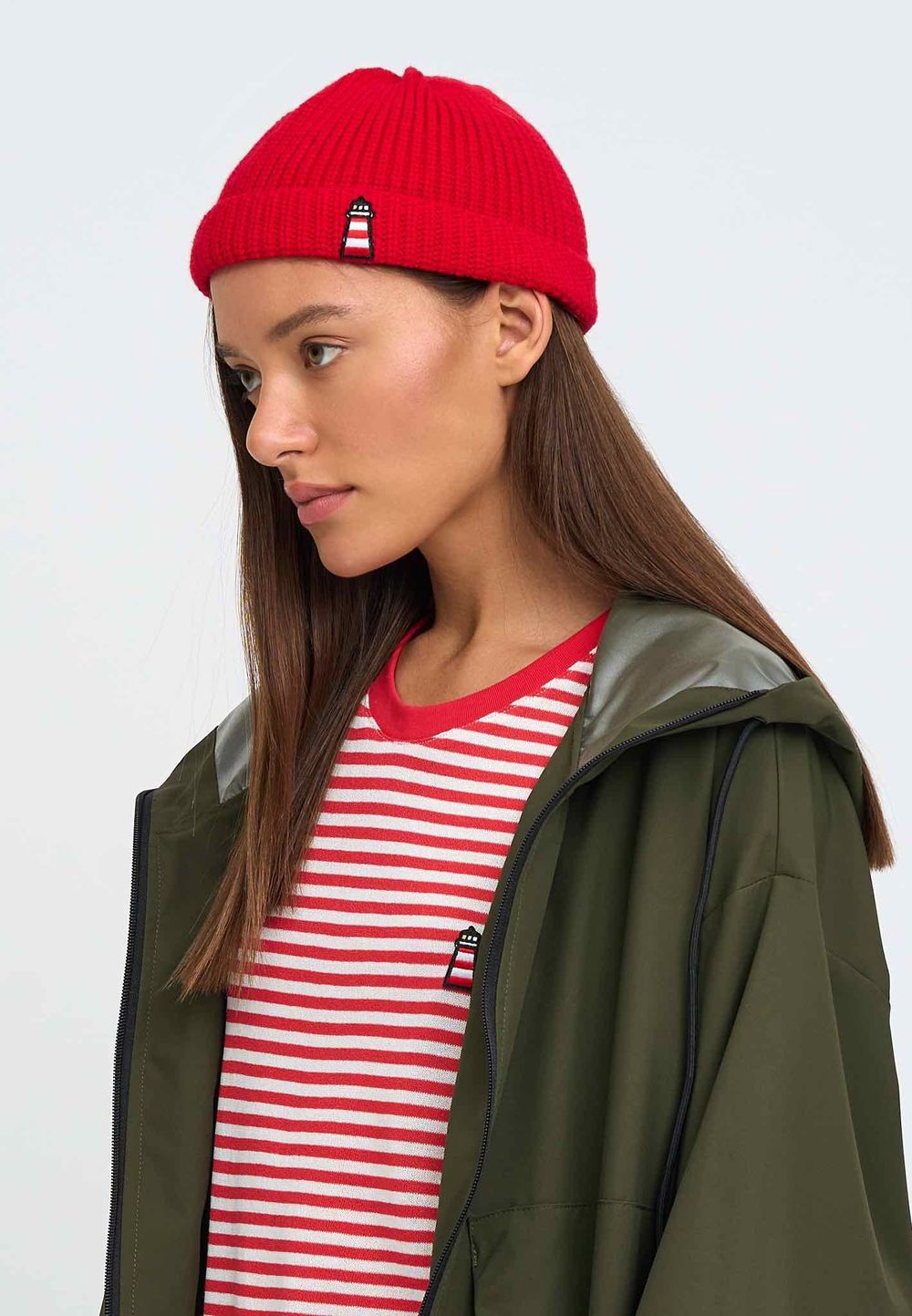 Плащ Kefirmaykifer оверсайз хаки