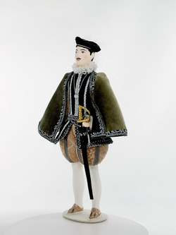 Кукла коллекционная 1639 Потешного промысла Французский король Карл IX