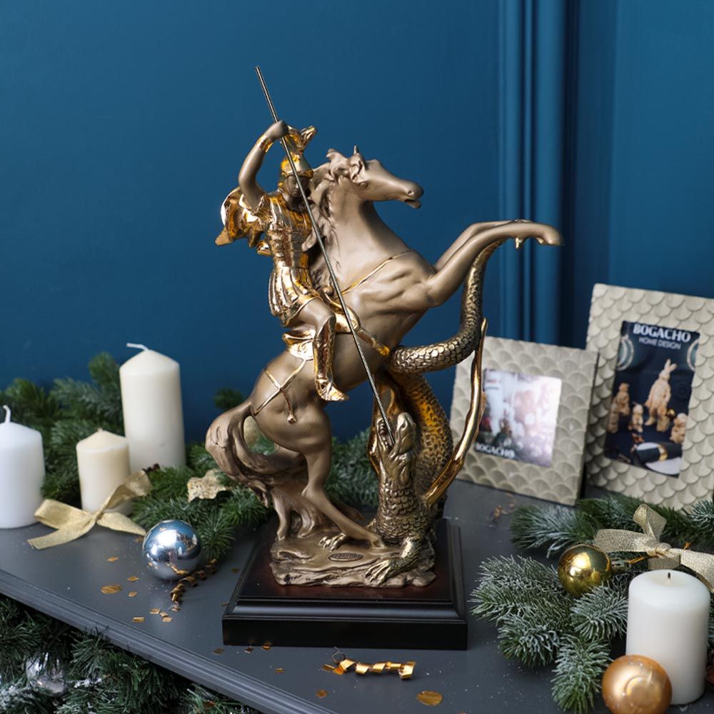 Статуэтка Георгий Победоносец Бронза