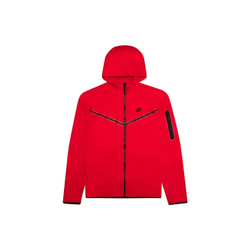 Nike Tech Fleece Zip-Hoodie Red