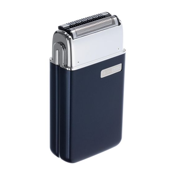 Шейвер для проработки контуров и бороды/бритья DEWAL BEAUTY Shave Mini, цвет синий