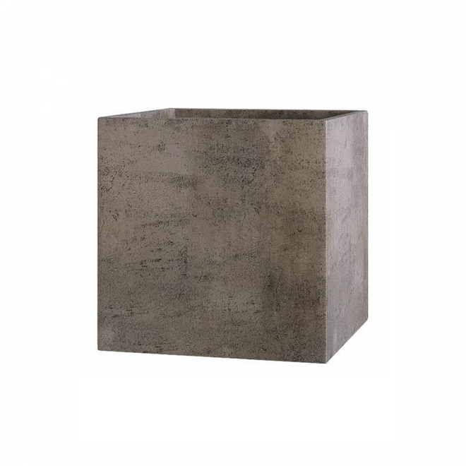 Кашпо Concretika Cube 40x40x40 Smokey Grey