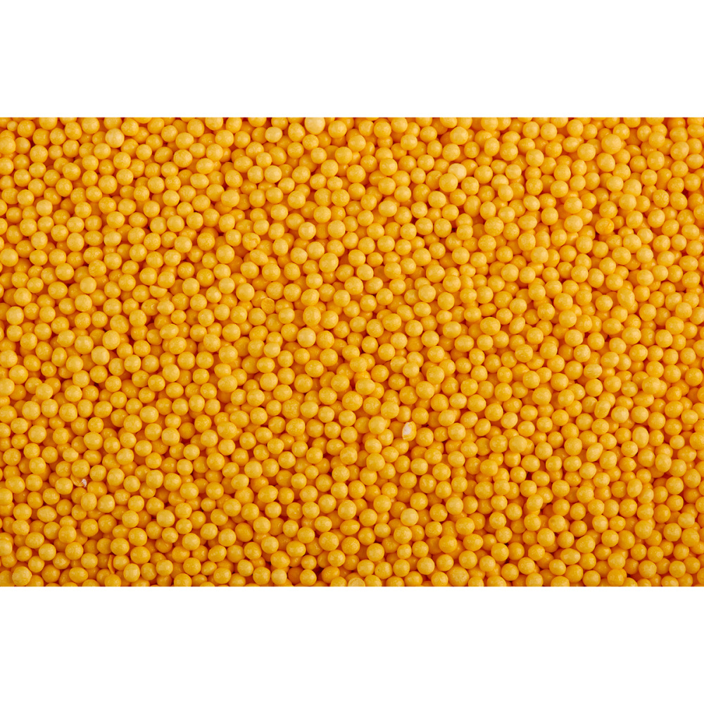 Посыпка кондитерская "Шарики жёлтые" 40-50г