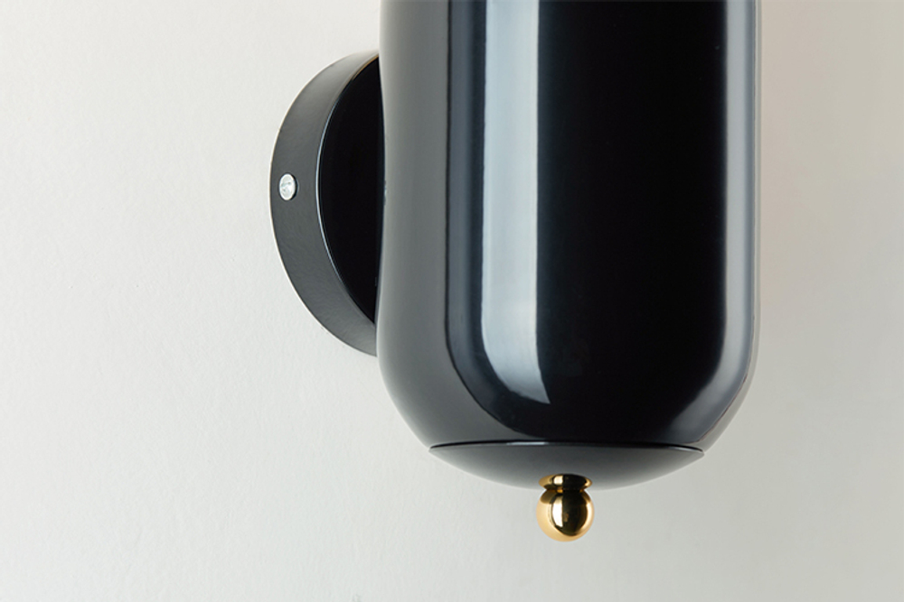 Wall design lamp Aballs by Parachilna (Black)