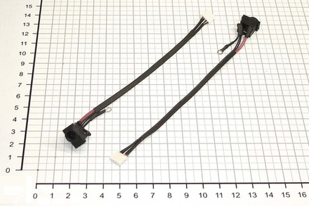 Разъем питания для Samsung N140, N510, NC20, Q330, R519 (16.5cm, Ground Cable 2.5cm)