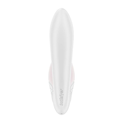 Вибратор с вакуумным стимулятором Satisfyer Supernova, белый