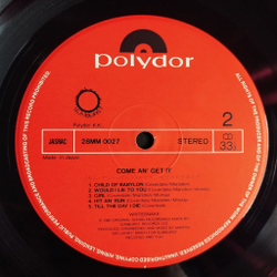Винтажная виниловая пластинка LP Whitesnake Come An Get It (Japan 1981) (No Obi) Wine, Women An' Song