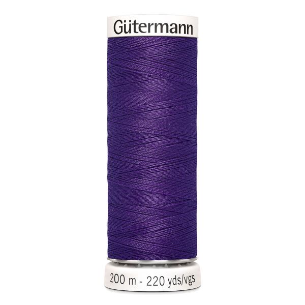 Нитки универсальные Gutermann Sew-all 100 (200 метров), 5 кат. | 373 т.фиолетовый