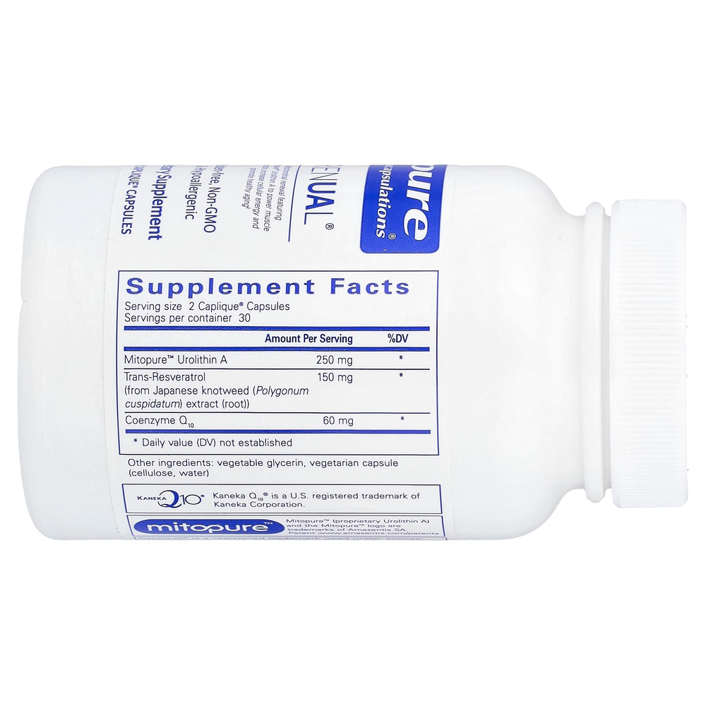 Pure Encapsulations, Renual®, 60 капсул Caplique®