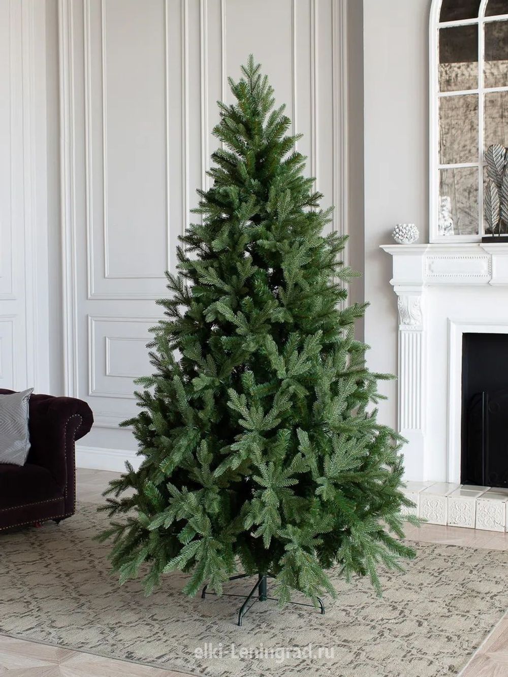Искусственная ель «Валерио» (Литая+пвх) 240 см / 2.4 м