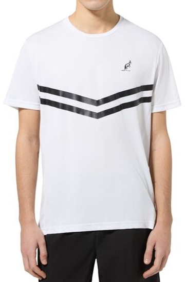 Мужская теннисная футболка Australian Tennis Crew Ace - белый