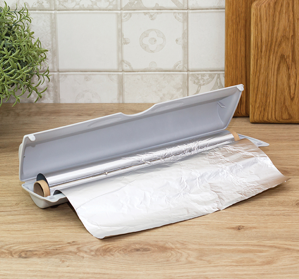 Футляр для хранения и отреза фольги, пищевой пленки, пакетов М1204