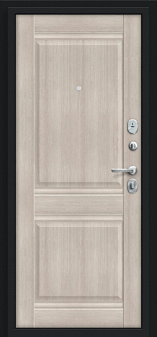 Некст Kale Букле черное/Cappuccino Veralinga 205*96 левое